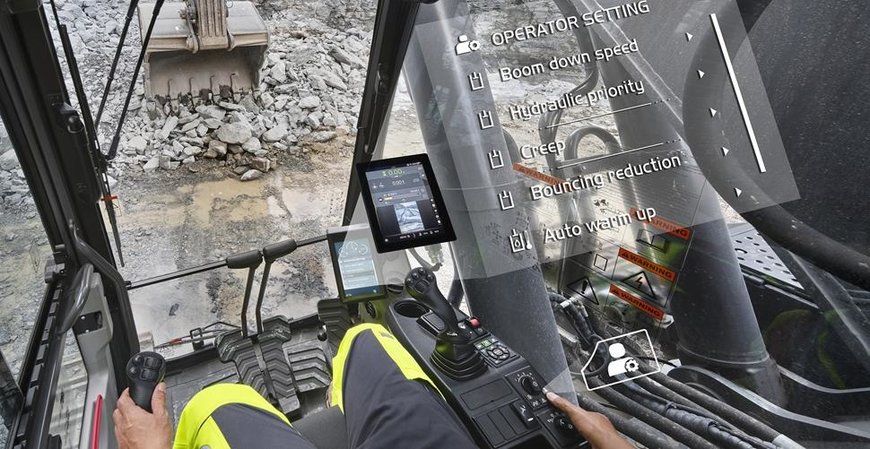 EC530E UND EC550E – 50-TONNEN-BAGGER MIT FÄHIGKEITEN, DIE ÜBER IHRE GEWICHTSKLASSE HINAUSGEHEN